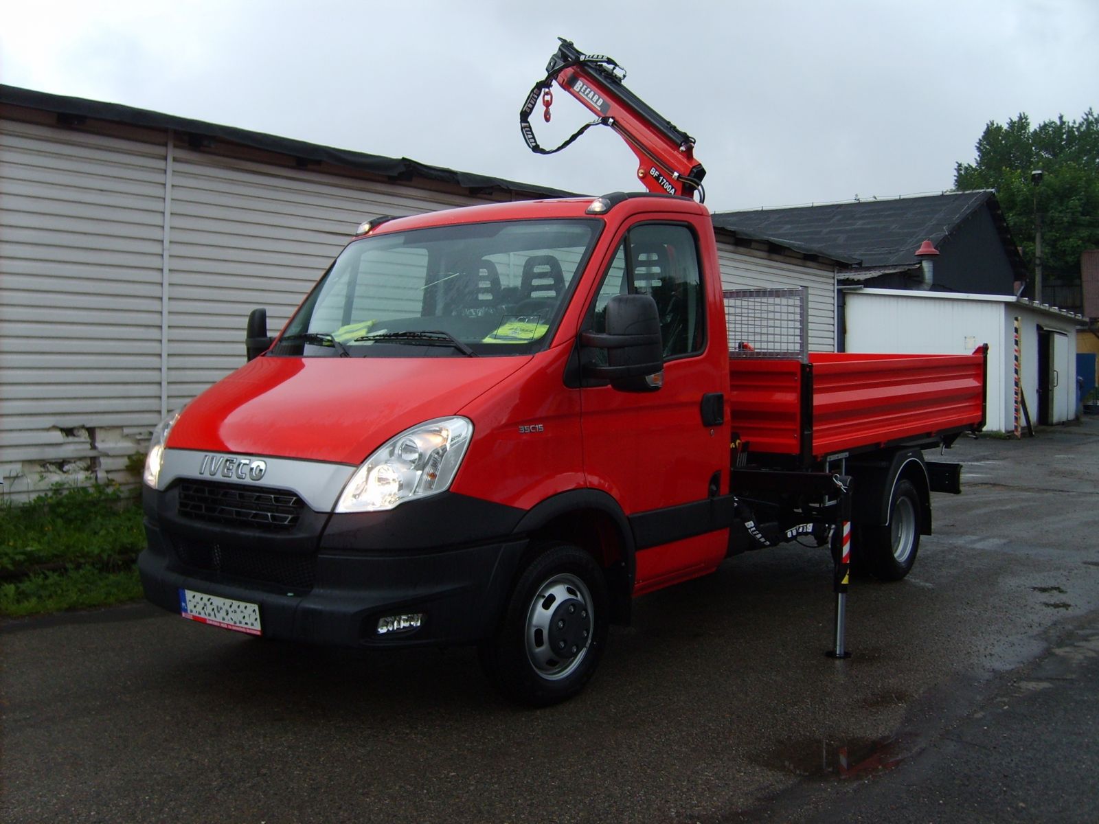 iveco Daily żuraw